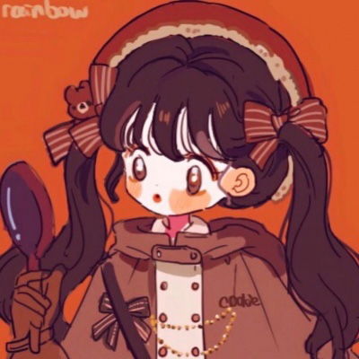 头像女可爱卡通小女孩女童