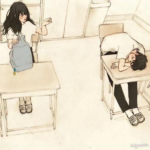 韩国插画师salgoo,你肯定看过他画的情头