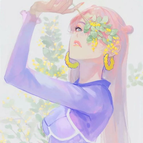 动漫女生头像我看你的每一个眼神都是表白