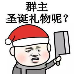搞笑的斗图表情包圣诞礼物