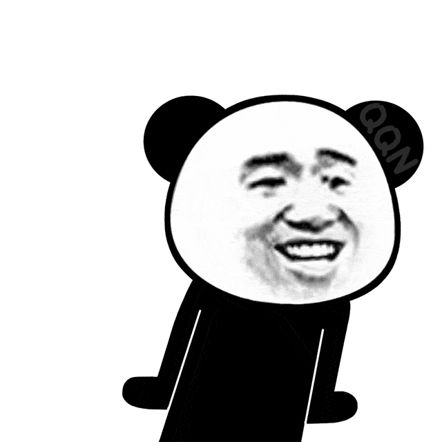 熊猫头表情包i事情变得有趣了