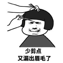 表情包丨求求发型师了,过年对我好一点