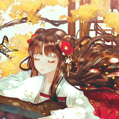 神仙古风动漫头像风把云吹散了,光才能洒下来