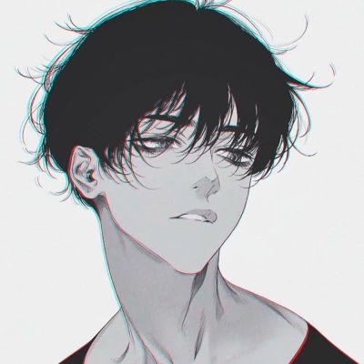 二次元动漫男生头像帅气不负光阴不负自己