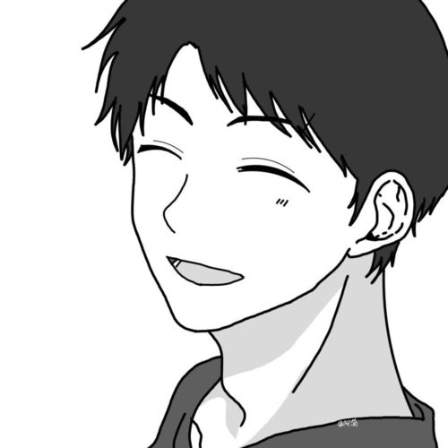 动漫男生头像寥寥几眼也低山河万色