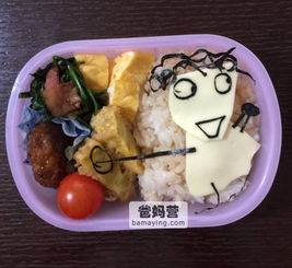 日本爸爸太牛竟然把女儿的每幅画做成了便当