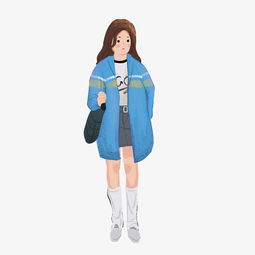 都市潮流时尚女生模特素材图片素材其他格式下载动漫人物大全