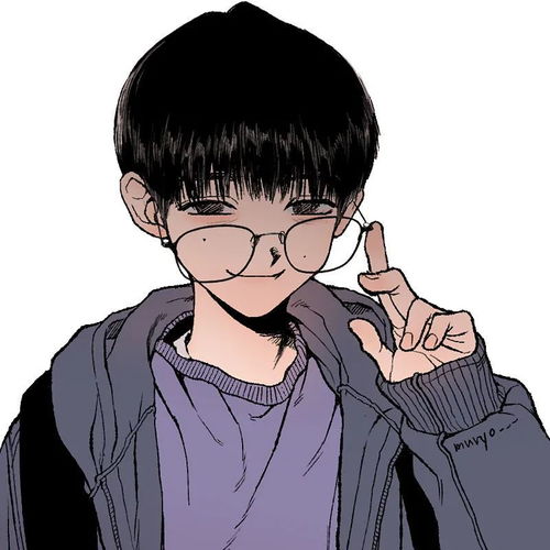 帅气简约动漫男头易拉罐打开的瞬间降温了整个夏天