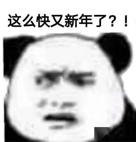 沙雕熊猫表情包新年快乐