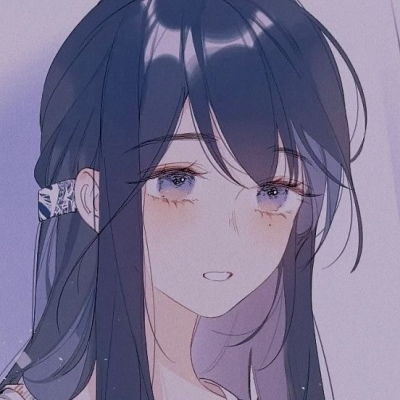 客桥.唯美蓝色系动漫女头温柔是卡通动漫头像我要个性网