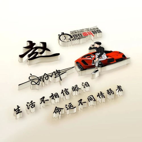 你该换个微信头像了,3d励志版简约商务签名头像,高端大气上档次