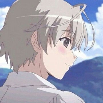 缘之空头像悠和穹情侣头像一左一右,卡通头像图片