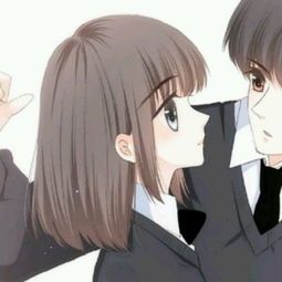 情侣头像动漫一男一女