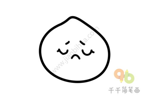 哭泣表情包简笔画怎么画