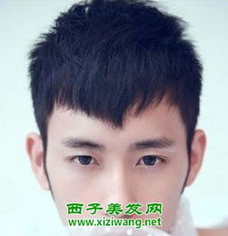 男生倒三角形脸适合什么发型