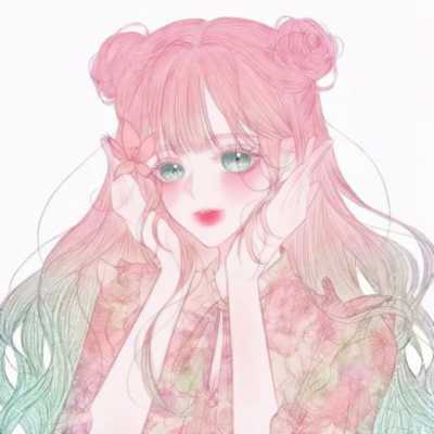二次元动漫手绘爱人头像