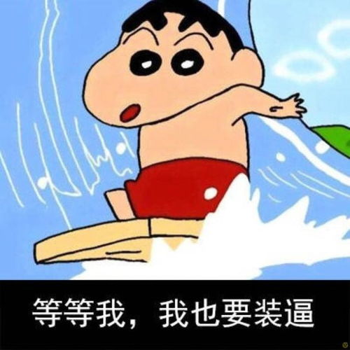 蜡笔小新请求加入你的表情库参加战斗小姐,我是来偷你的心的