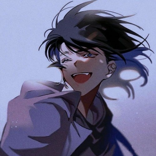 动漫男生头像做一个干净洒脱的人,往事不记,后事不提