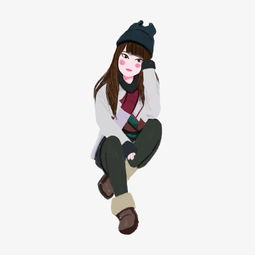 卡通水墨风卡通女生免扣素材图片素材其他格式下载动漫人物大全