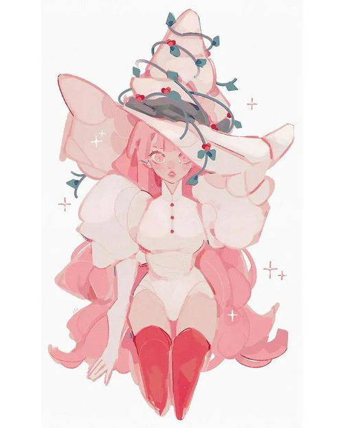 动漫人物插画师hailey甜甜的画风,少女心爆棚