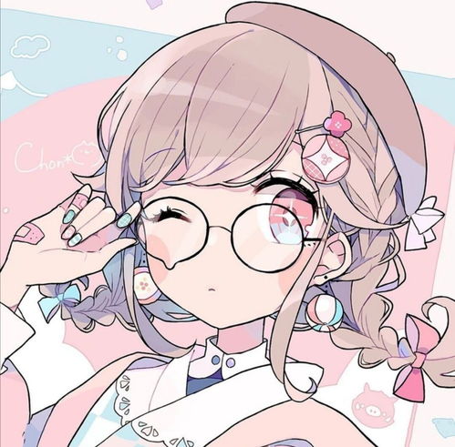 戴眼镜的动漫女头你找到你的知音了吗