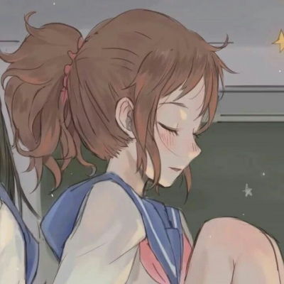 男生女生闺蜜动漫头像