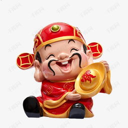 q版财神爷公仔素材图片免费下载高清装饰图案png千库网图片编号5274018