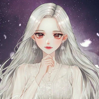 二次元头像女高冷霸气二次元图片女生唯美高清