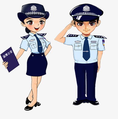 卡通警察png图片素材下载警察png熊猫办公
