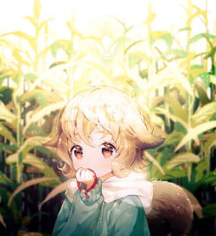 手绘插画卡通唯美女生小清新可爱插画手绘小清新森系