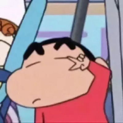 呆萌吃货卡通头像蜡笔小新