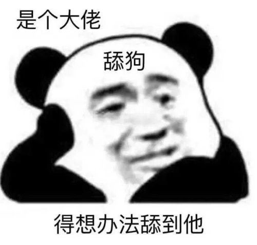 熊猫头表情包跟你对象分手跟我搞吧