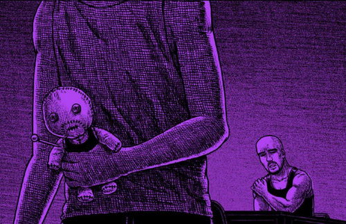 人性漫画瘦弱的男孩要跟大叔扳手腕,原来是有备而来