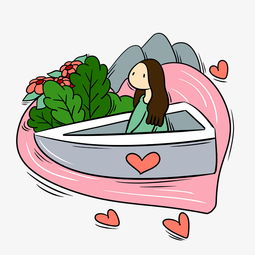 手绘卡通可爱梦幻童话小女孩图片素材其他格式下载动漫人物大全