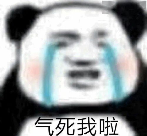 今日份熊猫头表情包