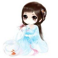 超萌q版古装女生头像