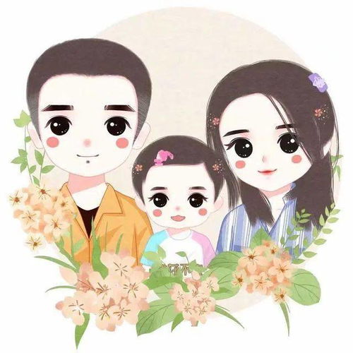 11月传递幸福,甜蜜一家三口四口五口头像