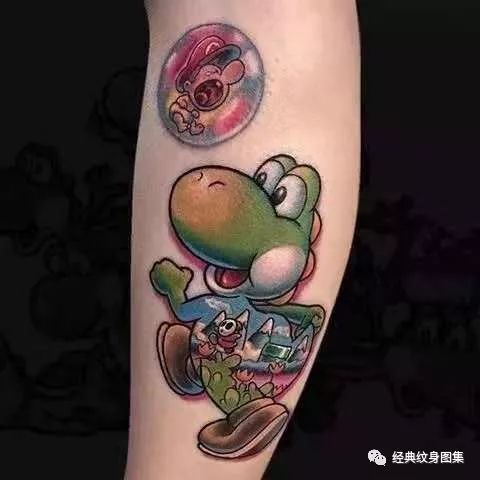 卡通纹身素材