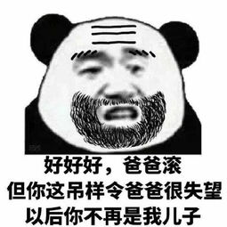 搞笑表情包儿子,是什么让我们父子反目成仇