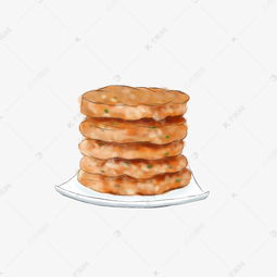 手绘餐桌美食炸饼素材图片免费下载高清psd千库网图片编号9766457
