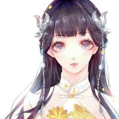最新古风系动漫女生头像微信想哭就蹲下来抱抱自己