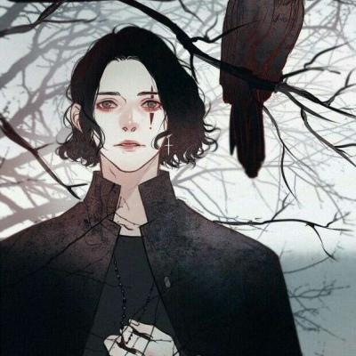 成熟精致动漫男头像世界欠你的温柔,我还你一片情