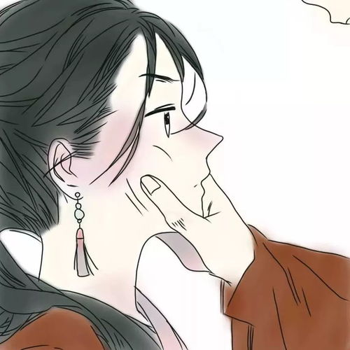 暖男成熟卡通头像情侣头像