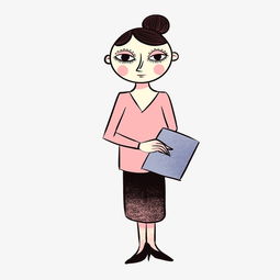 手绘卡通可爱教师节女老师图片素材其他格式下载动漫人物大全