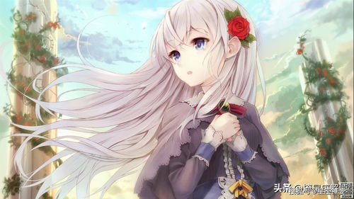 卡通美女头像 唯美动漫壁纸