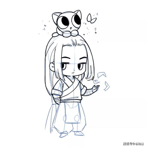 q版动漫人物的画法
