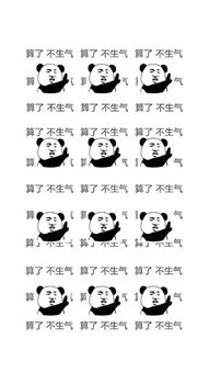 生气搞笑表情包手机壁纸