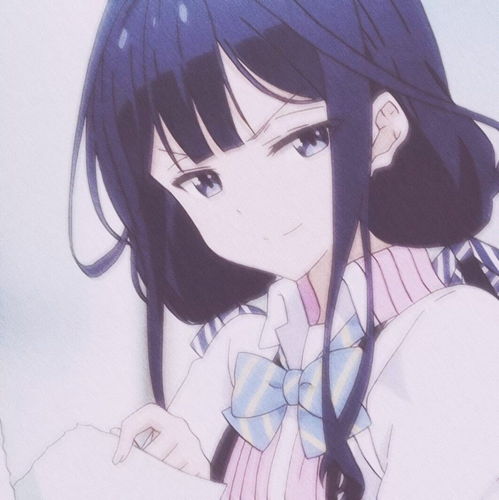 女生动漫头像挽留不了的从来都不属于我