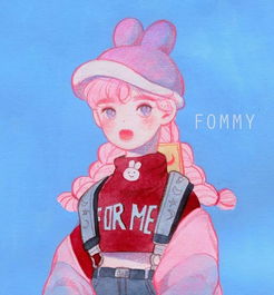 彩铅萝莉插画,太可爱了