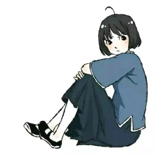 四人闺蜜头像心仪女孩常驻身边